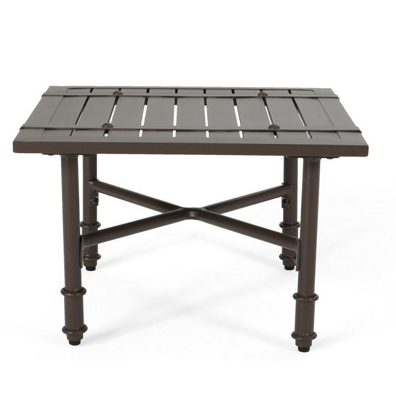 Rosalind Wheeler Joule Outdoor Side Table Wayfair